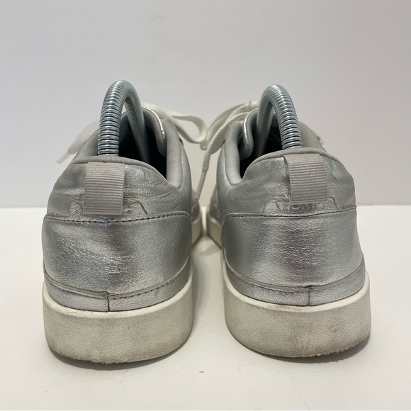 Vionic Elise Women's Leather Silver Metallic Sneaker Size 8 - Picture 8 of 15